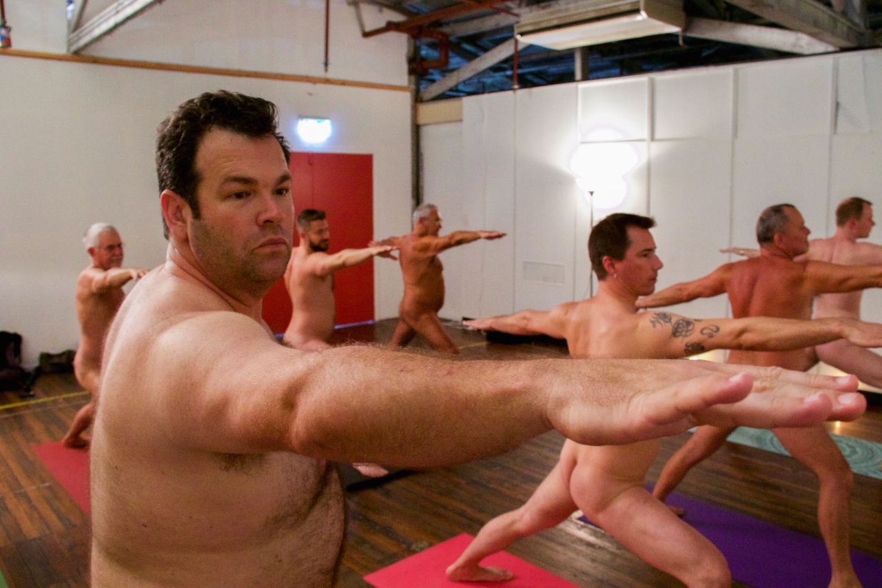 Men Nude Yoga 85